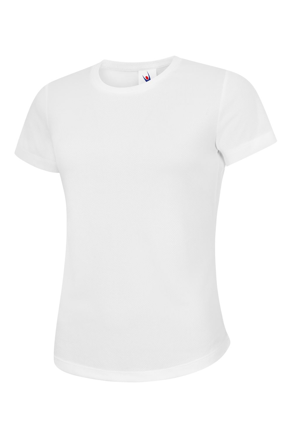 Uneek Ultra Cool Unisex T-Shirt - White, XS, 100% Polyester