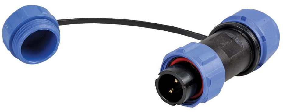 PRO ELEC SP13 Series - Ploc Ciorclach 2-phólach, IP68, 5-8mm