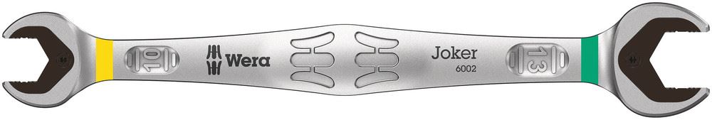 Wera 6002 Joker Double Open-ended Wrenches, 10 x 13mm, 167mm