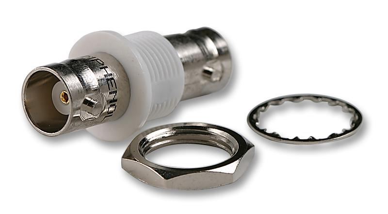 AMPHENOL - Adaptor BNC Jack ke Jack, 50 Ohm