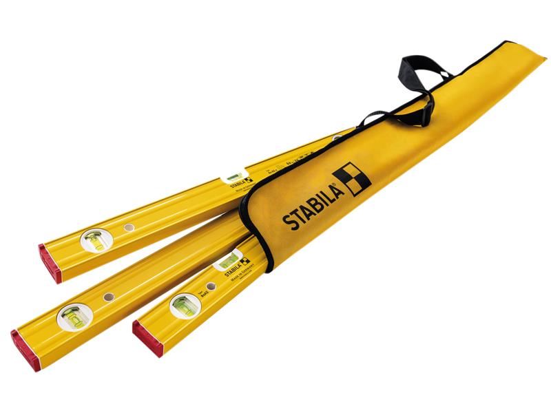 Stabila 80 AS Pro Level Set, 4-Piece (30cm, 60cm, 120cm)