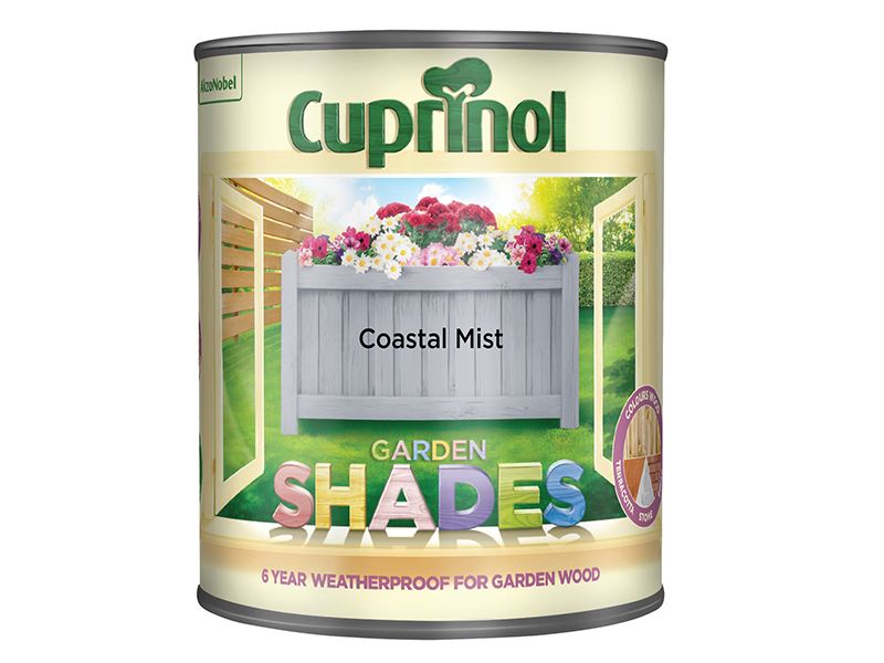 Cuprinol Garden Shades Coastal Mist 1L Wood Paint