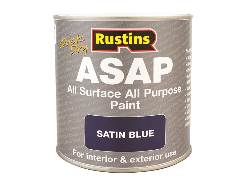 Rustins Pintura de Secado Rápido ASAP - Azul, 500ml