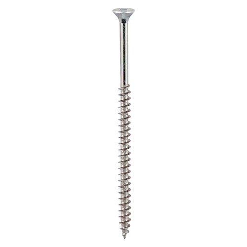 Timco Solo Chipboard & Woodscrews, SQ, Zinc, 5.0 x 80mm, 200 Pack