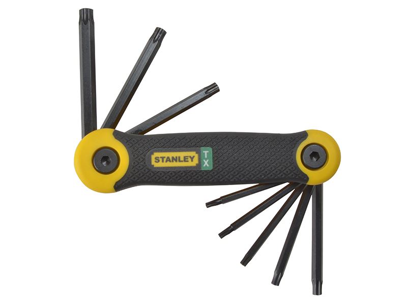 STANLEY® Hand Tools - TORX-Schlüssel-Set faltbar, 8-teilig (TX9-TX40)