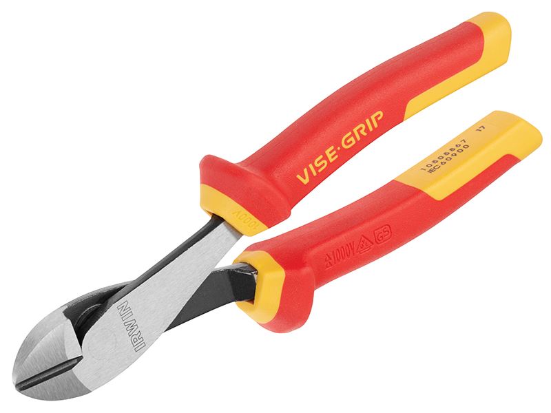 IRWIN Vise-Grip Diagonal Cutter Pliers, VDE, 200mm