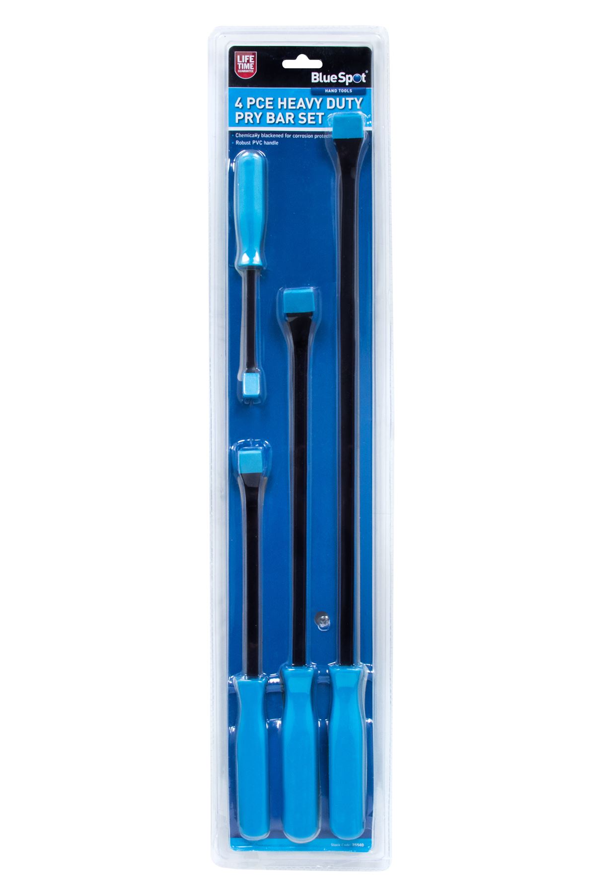 Blue Spot Heavy Duty Σύνολο Μοχλών Άνοιγματος, 4 Τεμάχια, 200mm έως 600mm