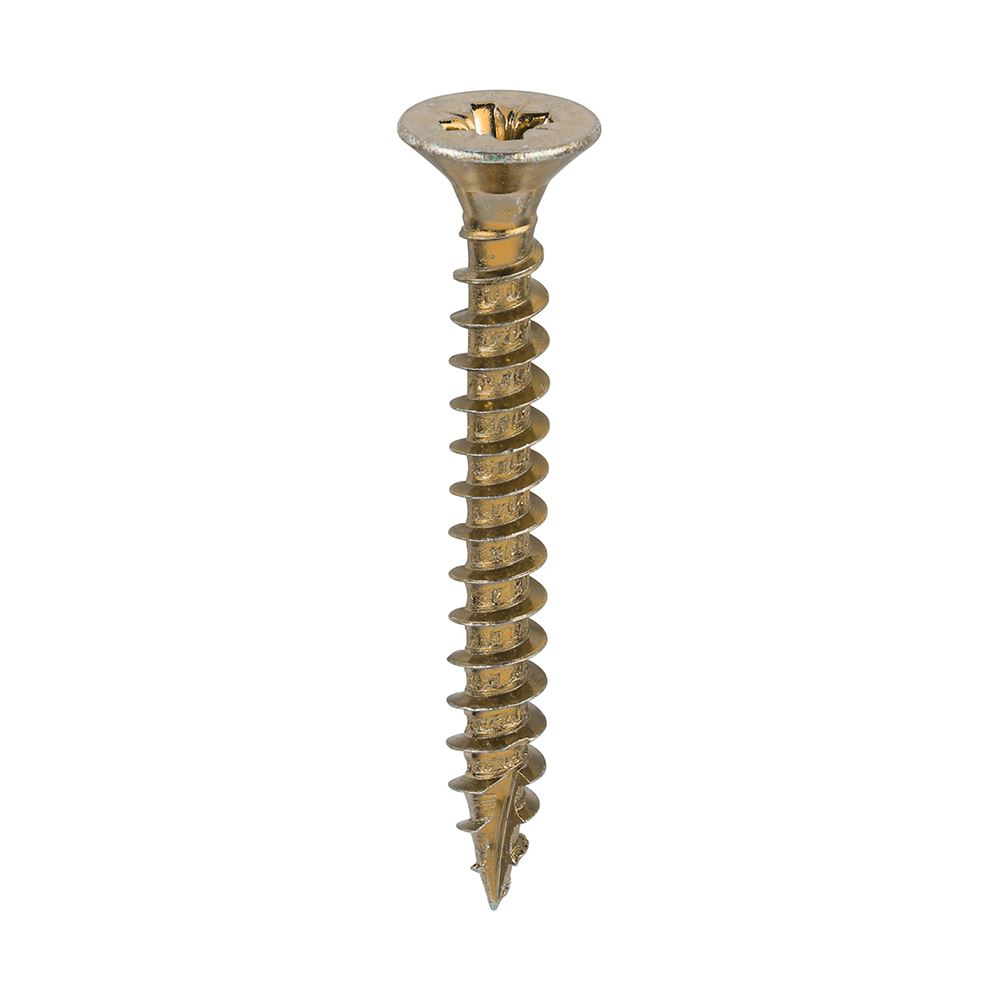 Timco Tornillos Clásicos Multiusos PZ Cabeza Avellanada 6.0×50mm (200 unidades)