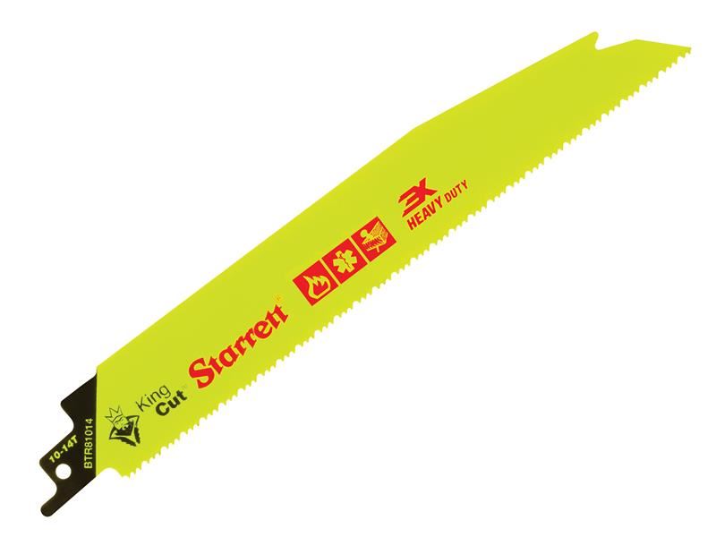 Starrett BTR81014-5 Bi-Metal King Cut™ Demolition Blade Pack (5)