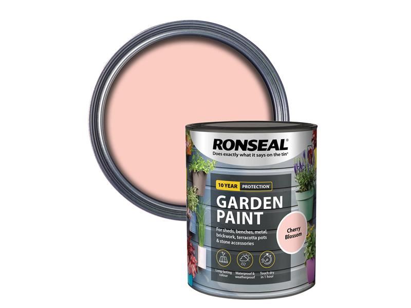 Ronseal Garden Paint - Cherry Blossom 750ml