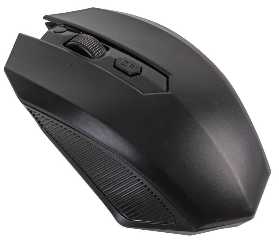HiLo Mouse Ottico Wireless - Nero, 10m Portata