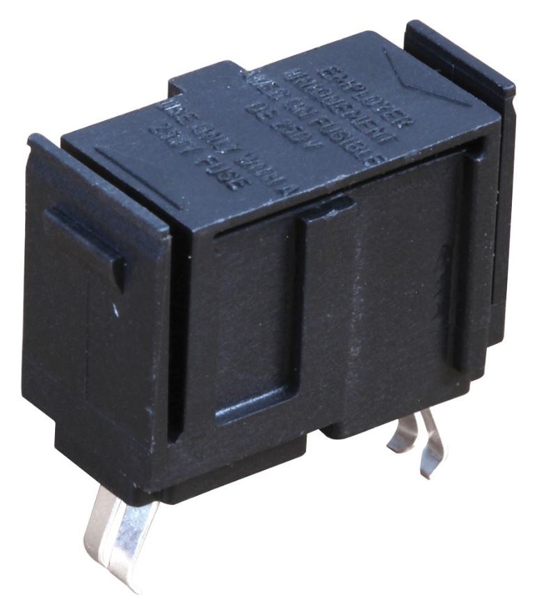 SCHURTER Fuse Drawer, 2 Pole, 5x20mm