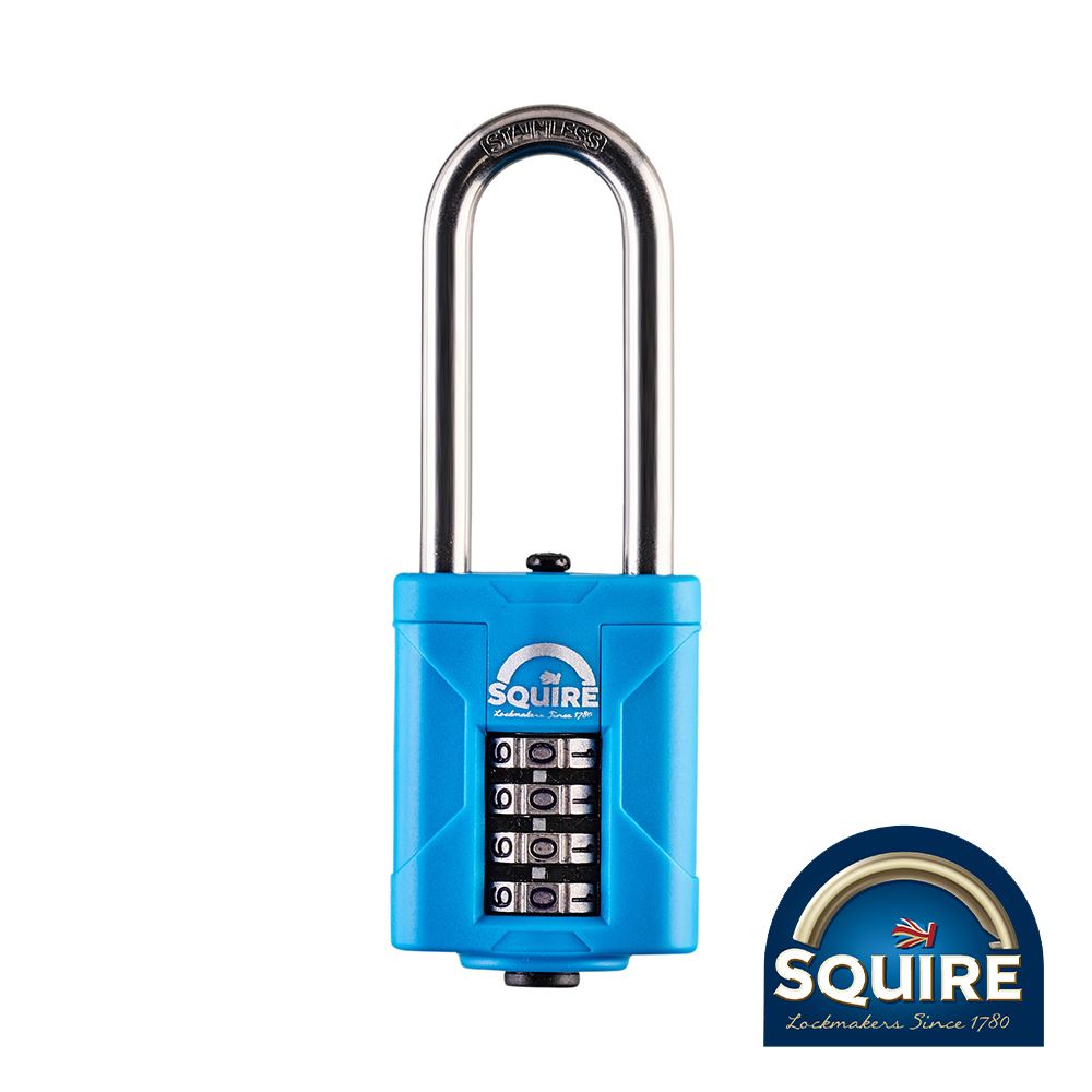 Squire CP50S/2.5 Cadeado de Combinação em Aço Inoxidável, 6,35cm