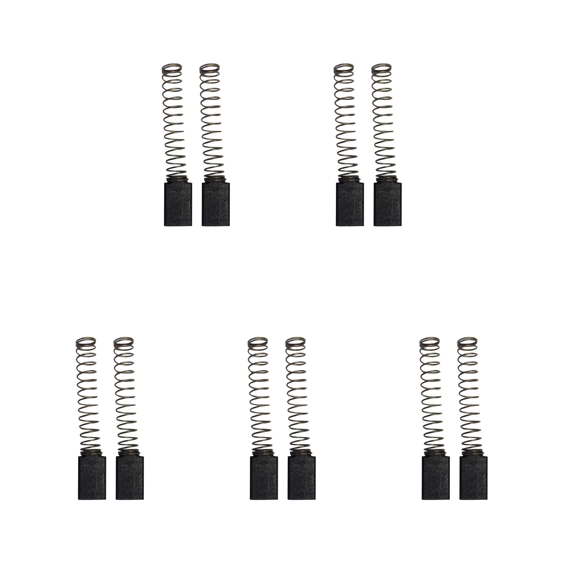 5 Sets of Carbon Brushes for Bosch Saws (5x8x14/12mm, 10pcs)
