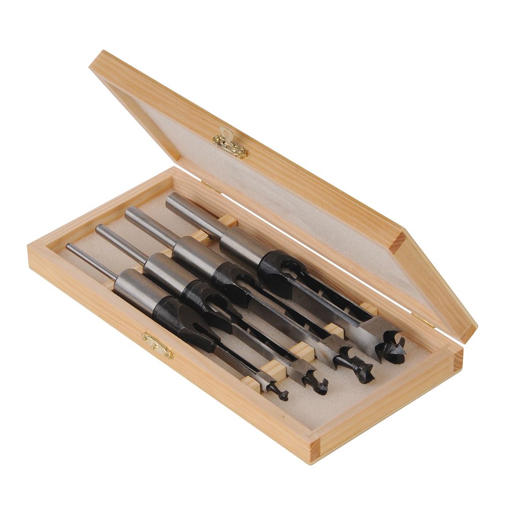 Silverline Mortice Chisel Set, 4-Piece (6-16mm), High Carbon Steel
