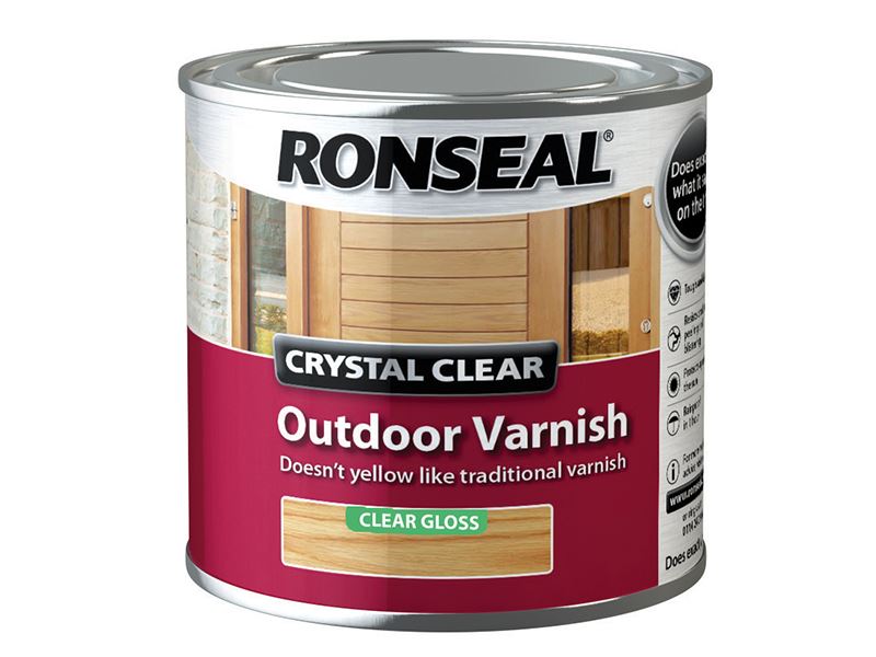 Ronseal 超透明戶外啞光清漆 250毫升
