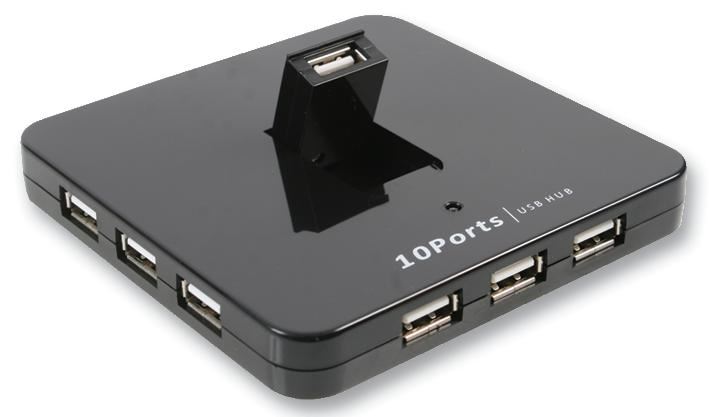 PRO SIGNAL - Hab USB 2.0 10 Port Berkuasa Utama