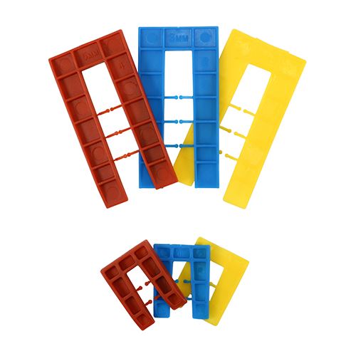 Timco Assorted Horseshoe Shims Set, 100-Piece, Polypropylene