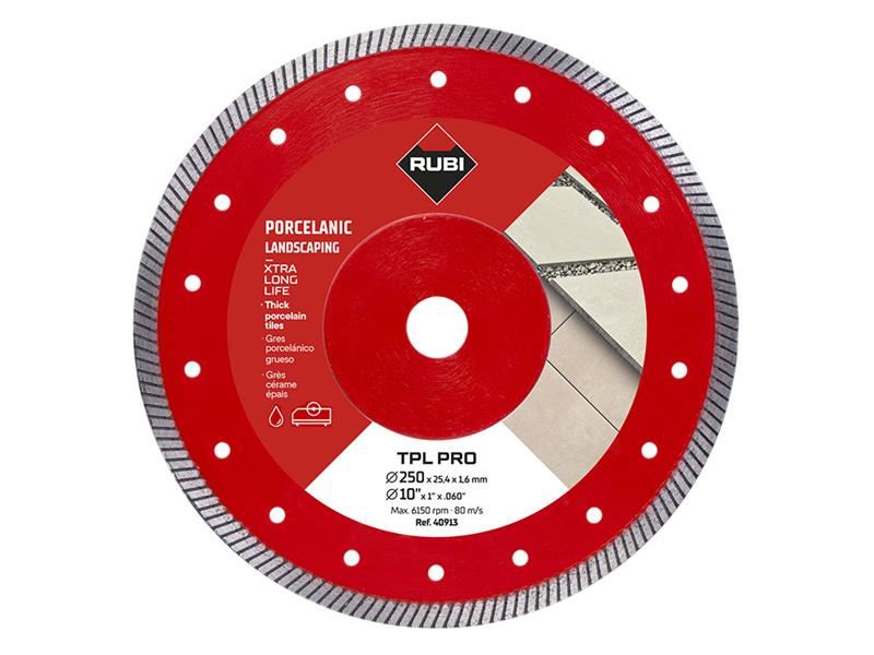 RUBI TILING TOOLS - Bilah Berlian TPL 250 EXT Pro 250mm