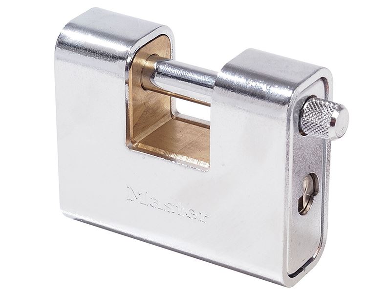 Master Lock - Θωρακισμένο Κλειδαριά Σκίαστρο, Ψευδάργυρος, 80mm