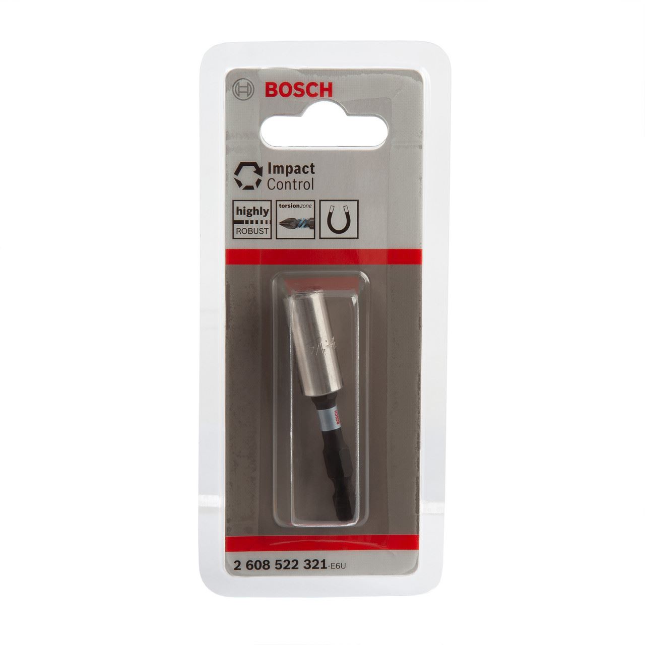 Bosch Impact Control Universal Bit Holder, 60mm, 1/4 Hex Shank