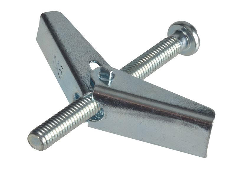 ForgeFix Anclaje de Resorte para Pladur M3 x 50mm (Paquete de 10)