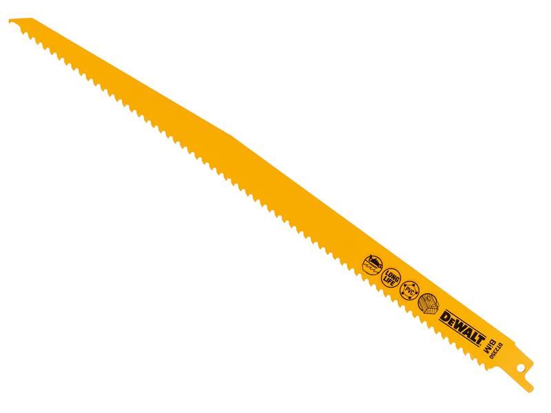 DEWALT Διμεταλλικές Λεπίδες Σιδηροπρίονου για Ξύλο με Καρφιά, 305mm, Συσκευασία