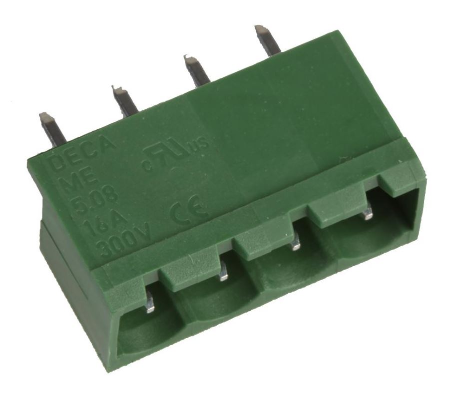 MULTICOMP PRO 5.08mm 4-weg aansluitblok connector, 16A