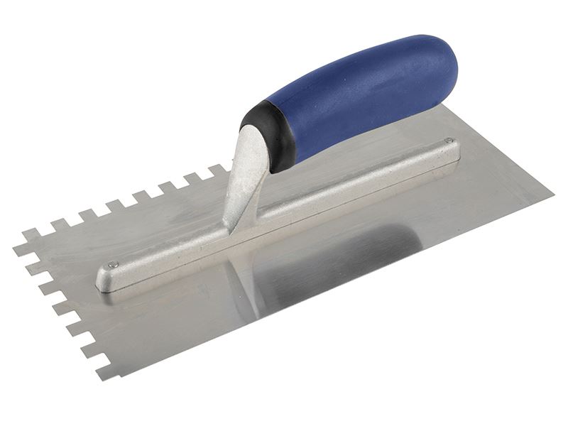 Vitrex Professional Stainless Steel Adhesive Trowel, 8mm Square Notches