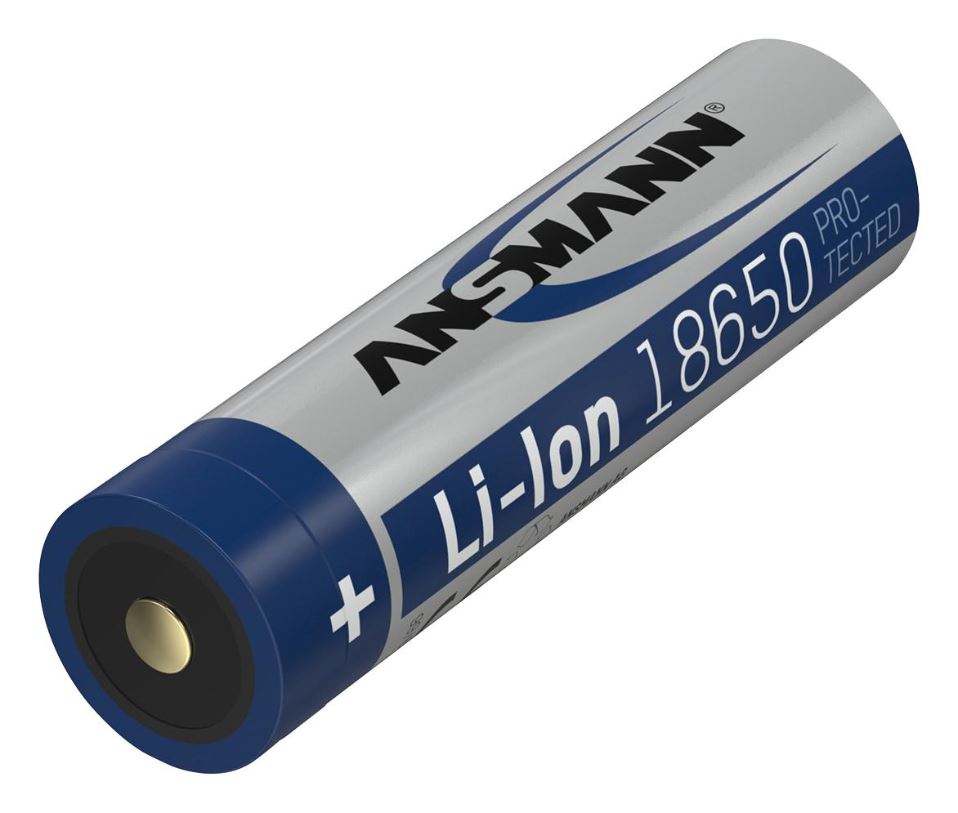 Ansmann 3.6V 2600mAh 18650 Li-Ion Battery with USB Charging