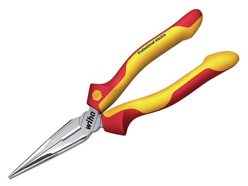 Wiha Professional Electric Needle Nose Pliers, 160mm