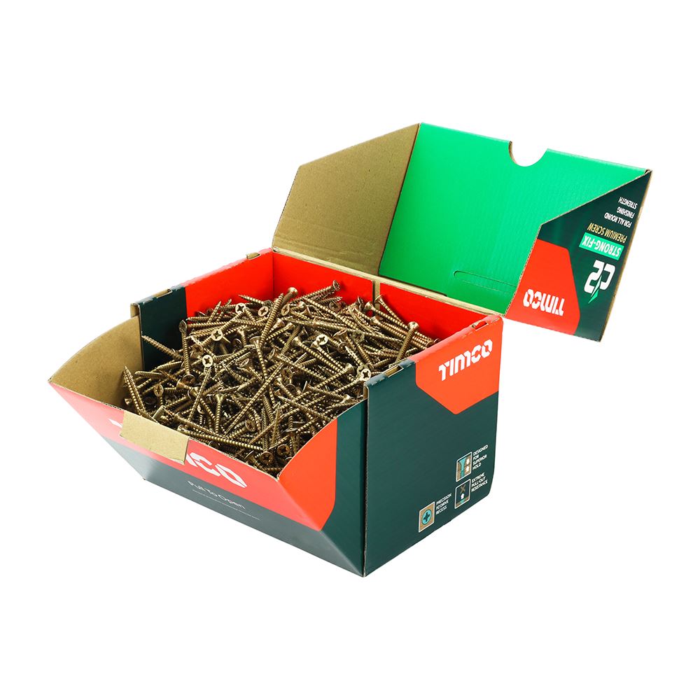 Timco C2 Strong-Fix 다목적 나사, PZ, 4.0x60mm, 1000개입