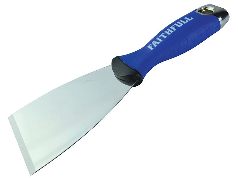 Faithfull Pisau Pengupas (Stripping Knife) 75mm dengan Genggaman Lembut