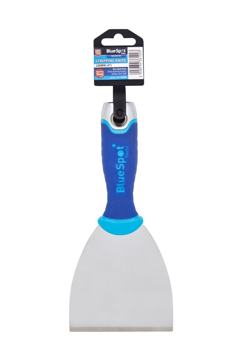 Blue Spot Tools 100mm Soft Grip Stripping Scraper
