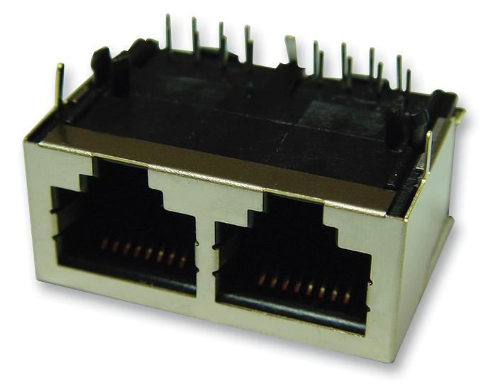 MH CONNECTORS - Soket RJ45 Pelbagai Port, 2 Gang