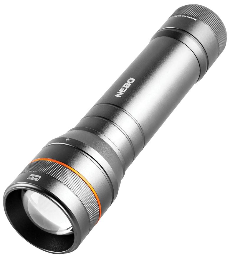 NEBO SPORTS Newton 1000 Handheld Torch, 1000 Lumen, Aluminium