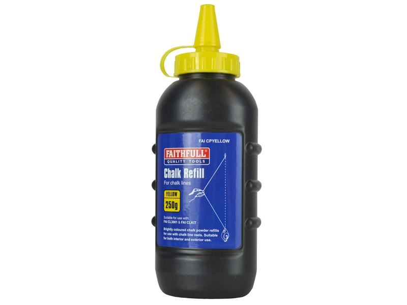 Faithfull Púdar Cré Eadair Buí 250g