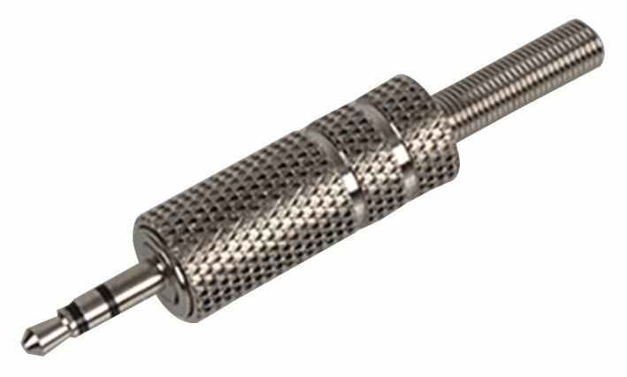 Pro Signal 2.5mm Stereo Jack Plug, Metal