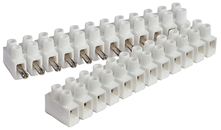 HYLEC - 12-poliger Steckverbinder Terminalblock, 450V AC, 28A, Polypropylen