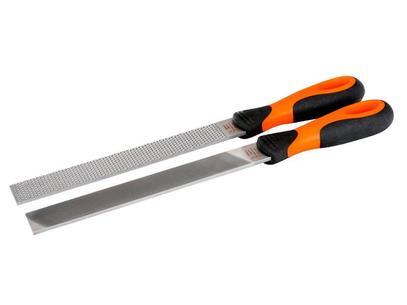 Bahco 4-in-2 ERGO Homeowner's File Set, 2-Piece
