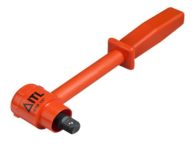 ITL Insulated Llave de Carraca Reversible 1/2 Pulgada, Nylon 11, -40°C a +70°C