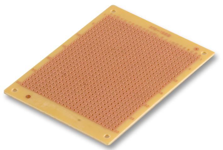 Circuit imprimé MULTICOMP PRO, 750 trous, 94x71mm, Phénolique