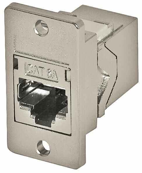 TUK Acoplador de Painel RJ45 Blindado Cat6a