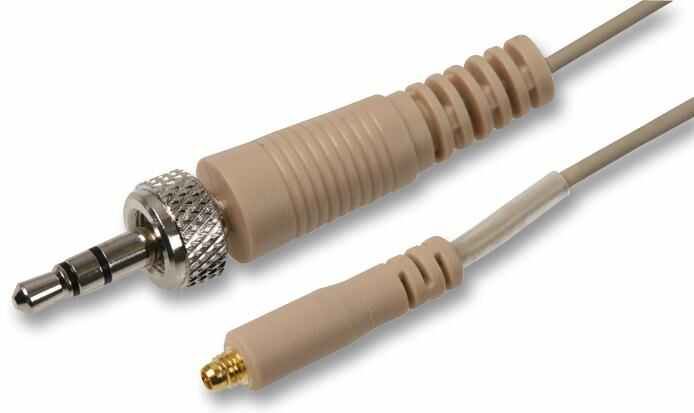 PULSE 3.5mm Locking Jack Headset Microphone Cable, Beige