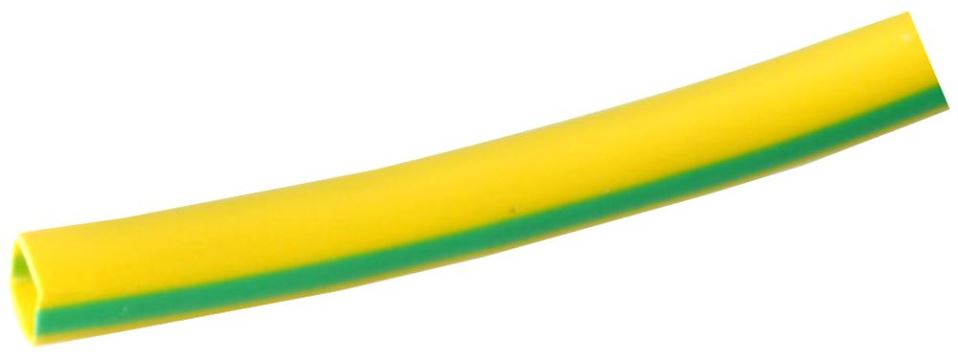 PRO POWER PVC Θήκη Γείωσης Καλωδίων, Πράσινη/Κίτρινη, 2mm x 100m