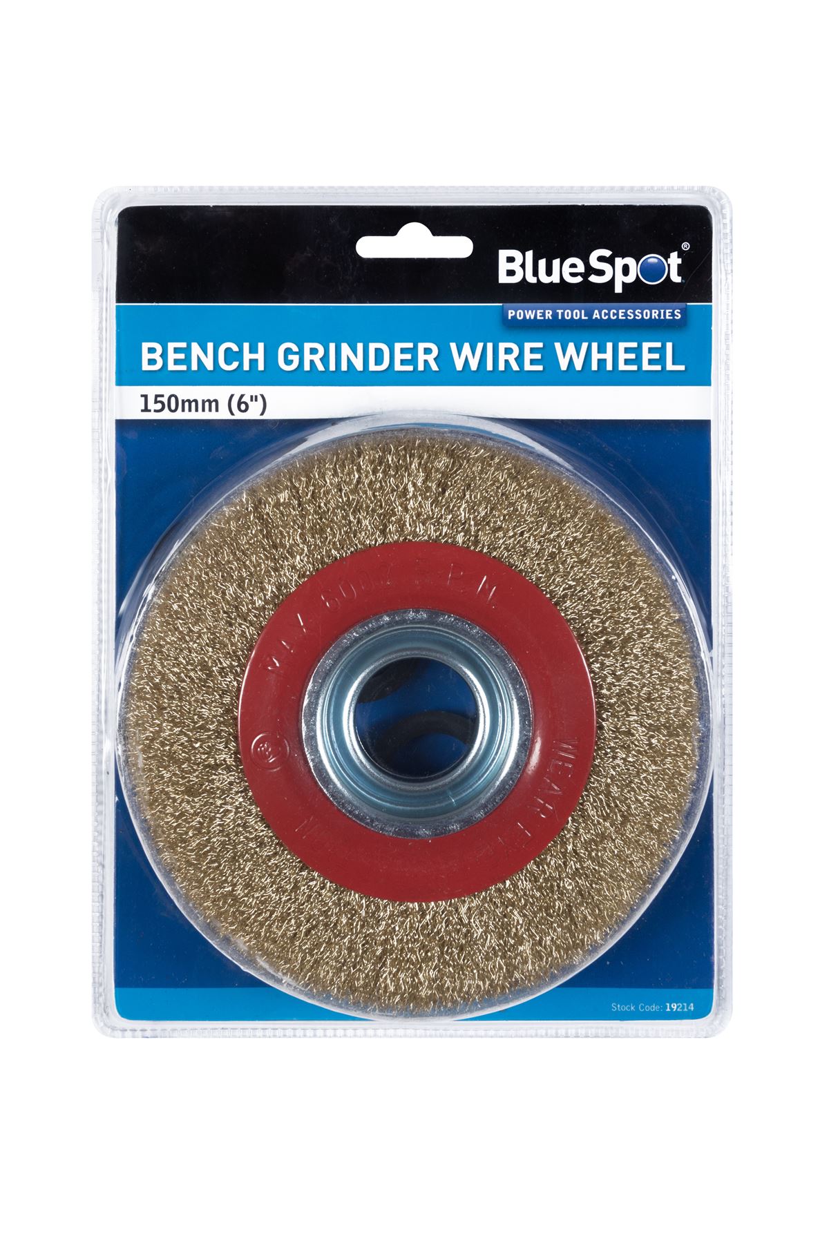 Blue Spot Tools 150mm Draadborstel voor Bankmachine