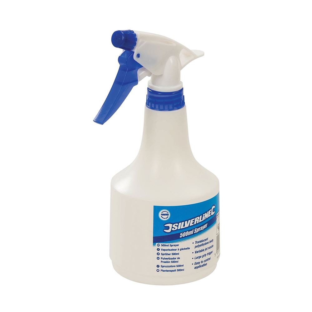 Silverline Irroratore Manuale in Plastica da 500ml
