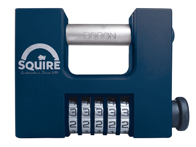 Squire CBW85 Cadenas à combinaison haute sécurité pour volet roulant, 83mm