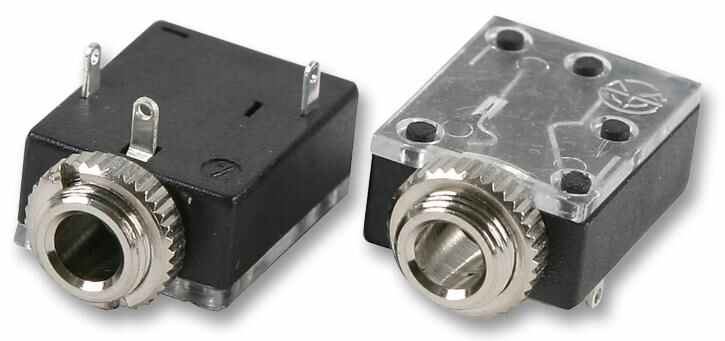 PRO SIGNAL Stereo 3.5mm Jack Socket, Chassis Mount, 2 Pack