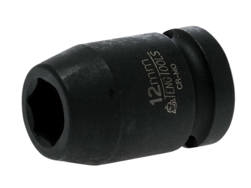 Teng 1/2in Drive 12mm Hex Impact Socket